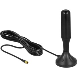 DeLOCK 12587 Antenna 5 dBi Omni-Directional SMA Antenna (5 dBi, 0.698-0.96; 1.71-2.17; 2.5-2.7 GHz, 50 Ohm, Omni-Directional Antenna, SMA, Male)