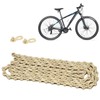 Alomejor Mountain Bike Chain with PowerLink Chain Connector for 10