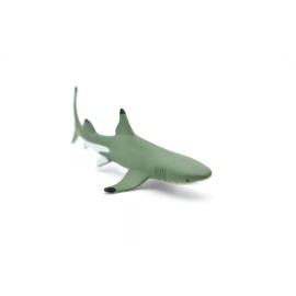 K&M Black Tip Reef Shark,  Very Nice Plastic Replica    3"   -   F233 B76