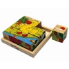 Lil Toyz Farm Animals Wooden Cube Puzzle