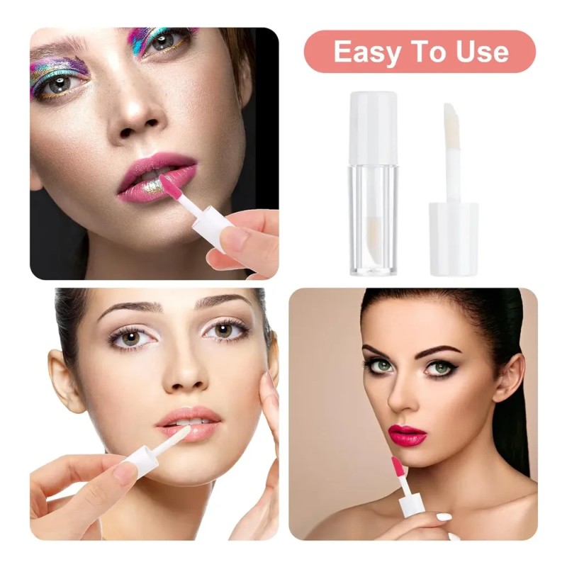 Paquete De 45 Tubos De Brillo De Labios Vacíos, Mini