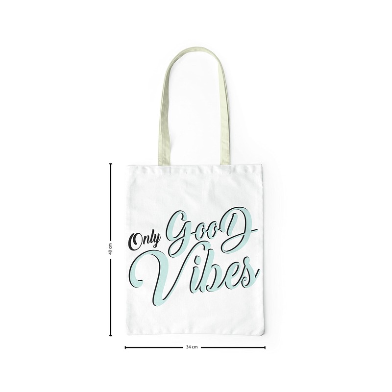 Le Jardin du Lin Bedruckte Einkaufstasche, Tasche, Faltbar, Stofftasche mit