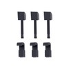 Tool Box Latch/Lock (Black),Upgraded Extended Hook Design,3Set