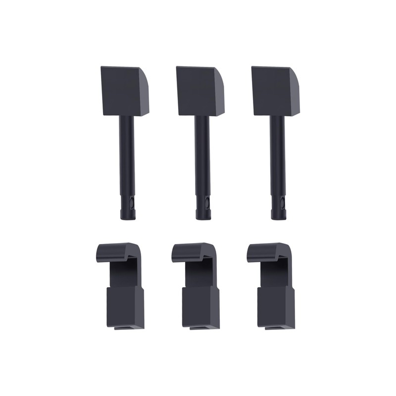 Tool Box Latch/Lock (Black),Upgraded Extended Hook Design,3Set