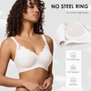 Seamless Wireless Bra for Women with Support - No Underwire