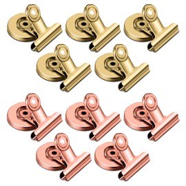 JJ PRIME - 10Pcs Magnetic Clips for Fridge | Colourful Magnetic Whiteboard Magnets | Fridge Magnet Clips | Notice Board Magnets | Magnetic Pegs Kitchen, Home, Office, School (Deluxe)