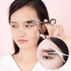 Professional Precision Trimmer Eyebrow Scissors Remover Beauty Tool with Comb