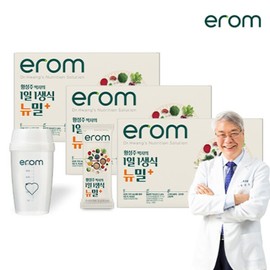 Dr. Hwang Seong-ju's 1-a-day New Meal Plus 3 boxes + 1 shaker cup / 이롬 황성주 박사의 1일 1생식 뉴밀 플러스 3박스+흔들컵1