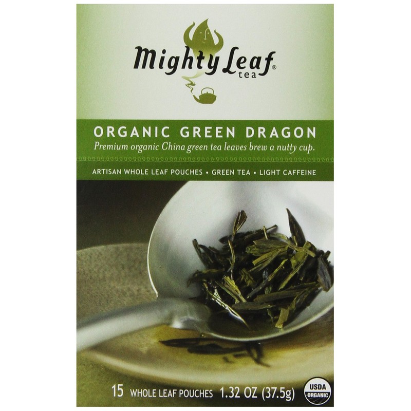 Mighty leaf Whole Leaf Tea, Organic Green Dragon, 15 Tea