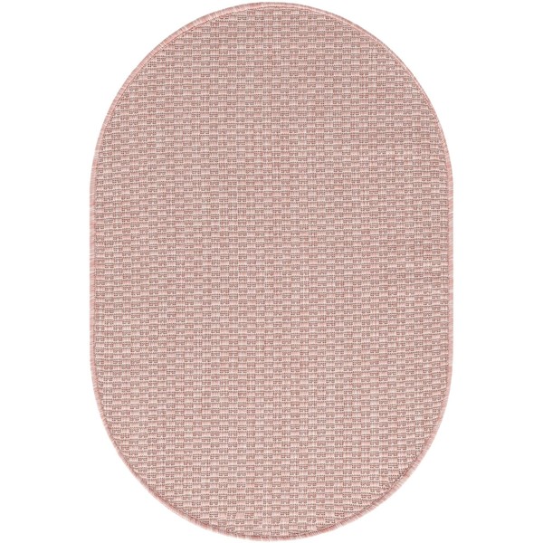 Unique Loom Collection Casual Transitional Solid Heathered Indoor/Outdoor Flatweave Area