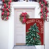 Louise Maelys Merry Christmas Garden Flag 12x18 Inch Welcome Xmas