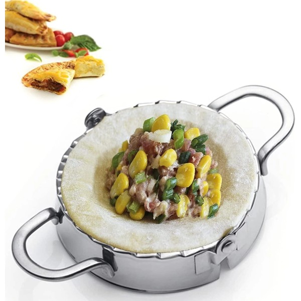 Does not apply Stainless Steel Empanada Press Ravioli Mold Dumpling