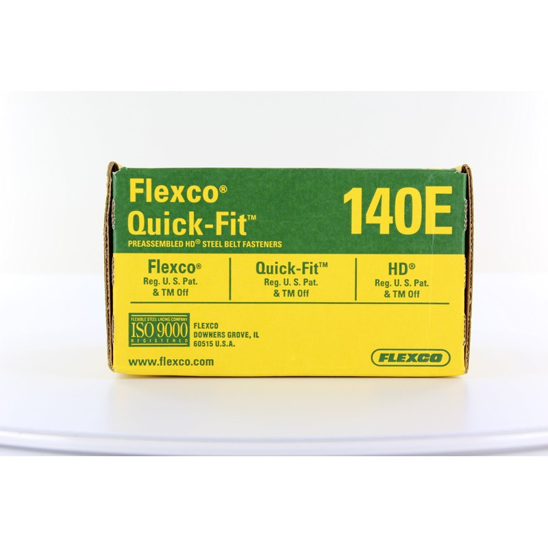 Flexco 140E Box Quick-Fit (tm) Bolt Solid Steel Plate Fastener