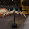 YOVEKAT Rhinestone Princess Tiara Headband Bridal Wedding Party Crown Headband