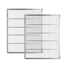 UIVONIGK 2Pcs Metal Queen Excluder for 10 Frame Beehive Metal Queen Bee Excluder Beekeeping Queen Excluders Beekeeping Tools