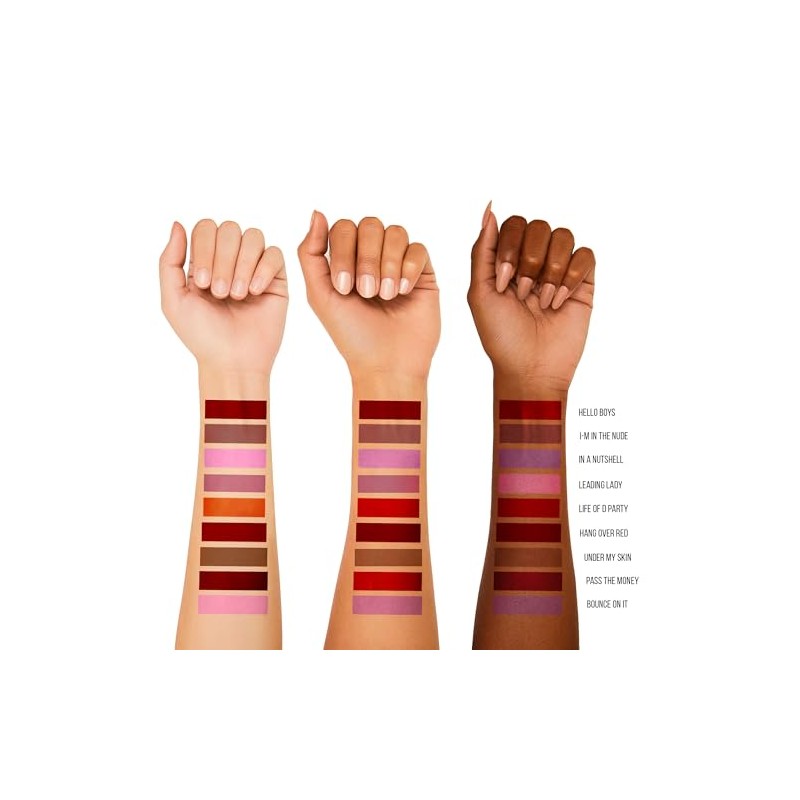 Sacha All Day Liquid Matte Lipstick Transfer Proof Intense Colors