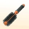 Round Brush With Boar Bristle, 36 mm, Removable Partition Pin Toy