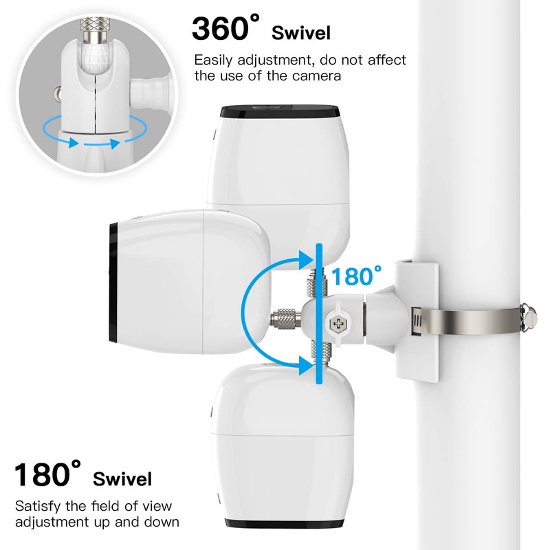 Arlo Pole Mount, Pole Mount Bracket for Arlo Pro 2,