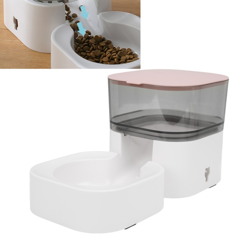Pet Water Dispenser Automatic Self Dispensing Dog Food and Water