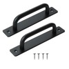 Cabinet Door Handles - 5.8 in Solid Sliding Barn Door