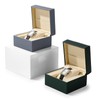 Oirlv H17308 Watch Case, PU Leather, Mini Portable, Watch Storage