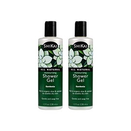 ShiKai Gel de ducha hidratante natural, Gardenia, 12 onzas, 12 Fl Oz (Pack of 2)