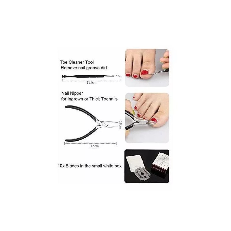 Attendre Removed Hard Skin Remover: Kit De Pedicura Profesional