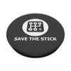 Save The Stick Art | Manual Transmission Three Pedals Gift