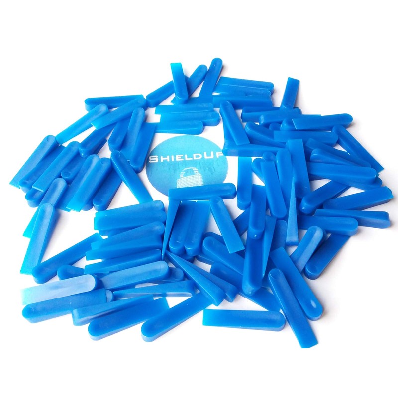 ShieldUp 100 x Small Plastic Tile Wedges or Spacers