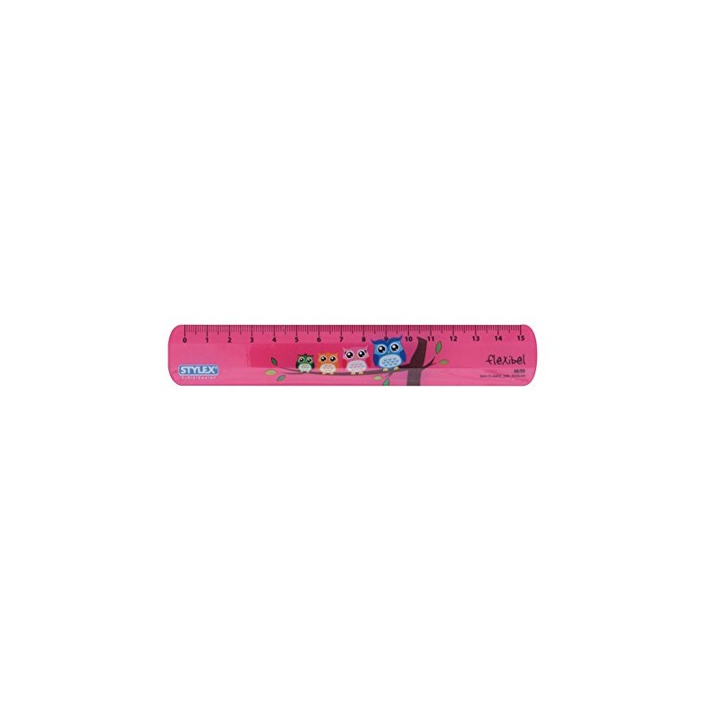 3 Flexible Ruler 15 cm/Flexible with 3 Different Designs