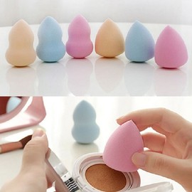 Waterdrop Gourd Makeup Puff Foundation Blue Gourd 4ea
