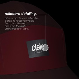 Ciele Athletics GOCap SC Box - Premium SOFTcurve Brim, Reflective, Washable Moisture Wicking Hat with Sun Protection, 5-Panel Running Hat for Men & Women - Richta