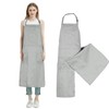 MIKI WELL Pottery Split-Leg Make Ceramic Apron, Long Split-Leg Artist