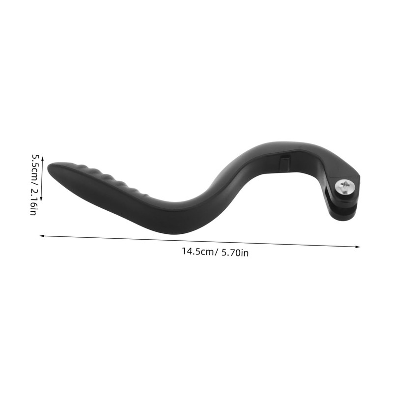 ORFOFE Bathroom Shower Handle Replacement Ergonomic Lever Knob for Bathtub