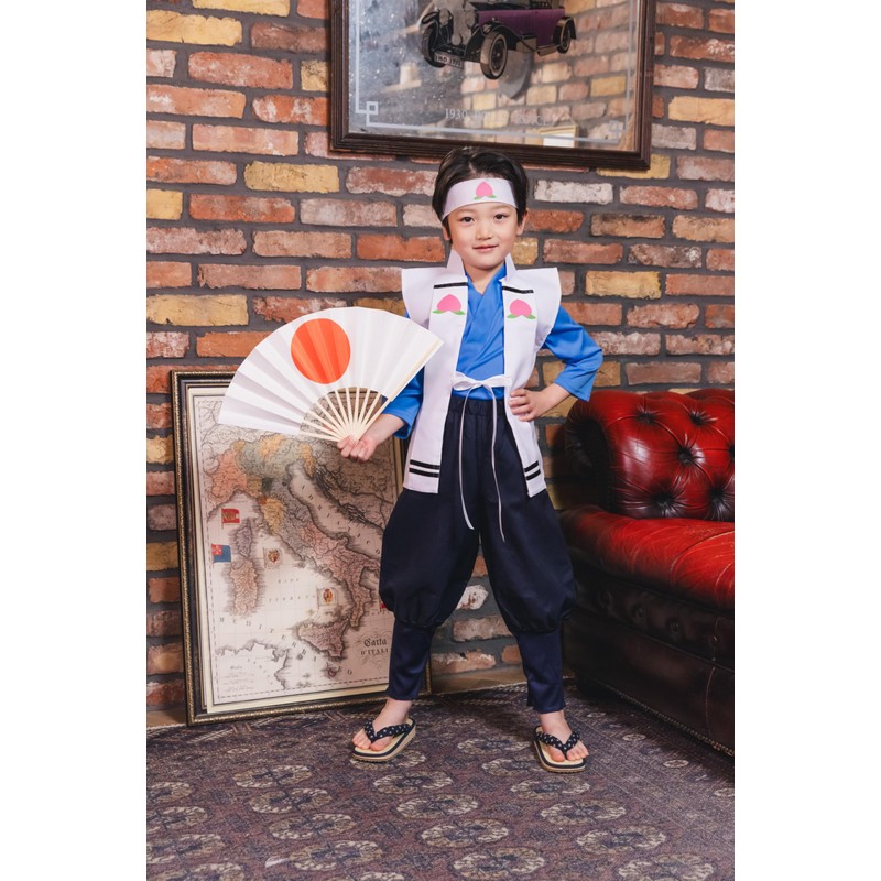 和風コスチューム 桃太郎くん キッズコスチューム 男の子
