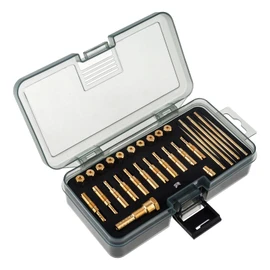 Windance 30pcs Carburetor Main Slow Jet Injection Nozzle Emulsion Tube Nozzle Holder Kit Fit for CVK PWK PWM/PE 26/28, Brass Nozzles Modified Kit (30 Hole)
