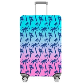 CenviaLuxy Luggage Cover for Suitcase Elastic Suitcase Cover Protector, Carry On Luggage Sleeve Anti Scratch Travel Essentials Suitcase Cover Fits 27-29 Luggage