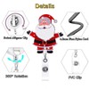 Cute Badge Holder Badge ID Retractable Badge Reel with 360°Claw