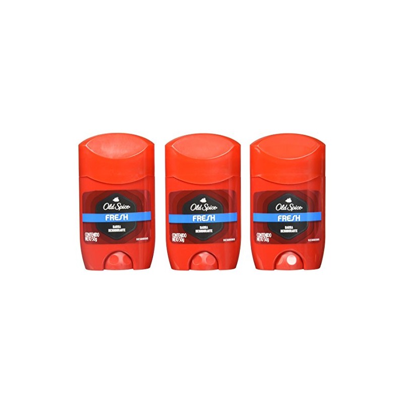 Old Spice Fresh Desodorante en Barra, Paquete de 3 Piezas