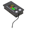 Battery Capacity Tester LCD Color Screen DC Voltmeter with Alarm