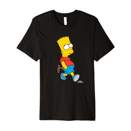 The Simpsons Bart Simpson With Slingshot Premium T-Shirt