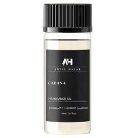 Cabana Diffuser Oil 50mL - Hotel Scented Essential Oils for Home - Lemon, Bergamot, Jasmine, Amber & Musk - Inspired by The Ritz Carlton - Antal Hayat Luxury Aromatherapy Oil