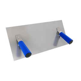 Bon Heavy Duty Go-Devil Spreader Aluminum 22 in. x 10 in. with Dual Comfort Grip Handles for Stucco, Plaster, and EIFS