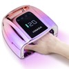 96W UV Nail Lamp, Wireless Portable Rechargeable UV Light for
