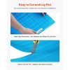 Blue Vapor Barrier Floor Underlayment 3mm 200 Sq Ft For