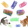 Mumoo Bear Cat Spiral Spring, 12 Pc Cat Creative Toy