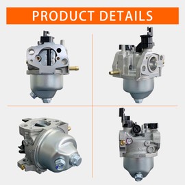 Ruixing OEM 4000 212cc Generator Carburetor for Predator 4000 3500 4375 Champion Honda Generac 3500 4000 3000 4500 4375 3550 3650 GP3250 GP3300 Watt 196cc 208cc 212cc 224cc 7hp 6.5HP Engine