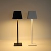 Table Lamp 2000mAh Rechargeable Metal Table Light Decorative Modren Desk