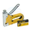 Heavy Duty Chrome 3 Way Stapler Staple Gun Nailer Crown