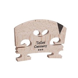 Aubert Teller Germany V Insert Semi Fitted Violin Bridge 3/4, 9142-34